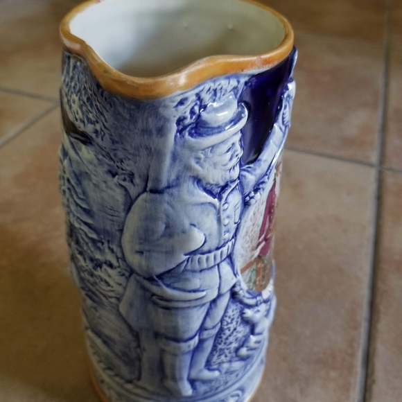 Vintage ceramic pitcher - Picture 3 of 7